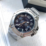  Shop Authentic Guess Rigor Quartz Black Dial Silver Steel Strap Watch For Men - W0218G2 - Luxxuri