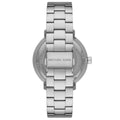 Michael Kors Blake Quartz Black Dial Silver Steel Strap Watch for Men - MK9133