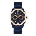  Shop Authentic Guess Jolt Analog Blue Dial Blue Steel Strap Watch for Men - W0377G4 - Luxxuri