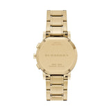  Shop Authentic Burberry The City Gold Dial Gold Steel Strap Watch for Women - BU9753 - Luxxuri