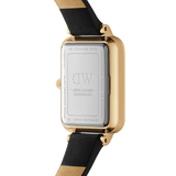  Shop Authentic Daniel Wellington Quadro Pressed Melrose Emerald Green Dial Black Leather Strap Watch For Women - DW00100446 - Luxxuri
