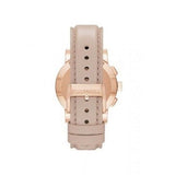  Shop Authentic Burberry The City Chronograph Rose Gold Dial Beige Leather Strap Watch For Women - BU9702 - Luxxuri