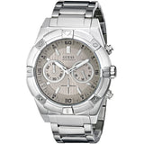  Shop Authentic Guess Jolt Chronograph Grey Dial Silver Steel Strap Watch for Men - W0377G1 - Luxxuri