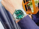  Shop Authentic Citizen Eco Drive Vintage Green Dial Silver Steel Strap Watch For Men - AW1598-70X - Luxxuri