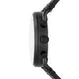  Shop Authentic Fossil Commuter Black Dial Black Leather Strap Watch for for Men - FS5504 - Luxxuri