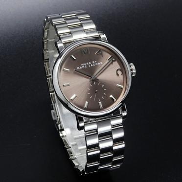  Shop Authentic Marc Jacobs Baker Brown Dial Silver Steel Strap Watch For Women - MBM3329 - Luxxuri