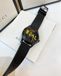  Shop Authentic Gucci G Timeless Ghost Black Dial Black Rubber Strap Unisex Watch - YA1264017 - Luxxuri