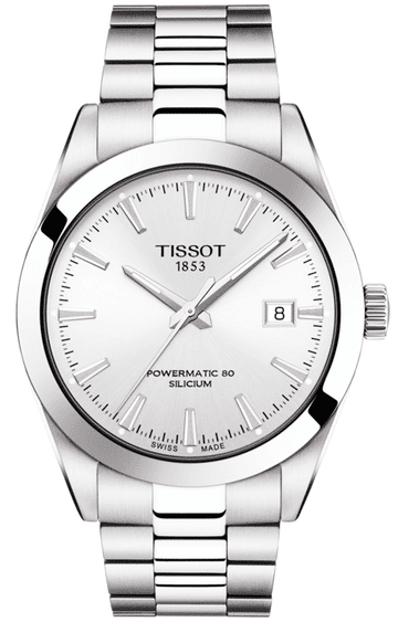  Shop Authentic Tissot Gentleman Powermatic 80 Silicium Silver Dial Silver Steel Strap Watch For Men - T127.407.11.031.00 - Luxxuri