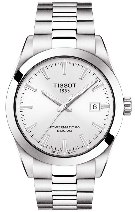  Shop Authentic Tissot Gentleman Powermatic 80 Silicium Silver Dial Silver Steel Strap Watch For Men - T127.407.11.031.00 - Luxxuri