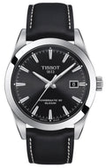  Shop Authentic Tissot Gentleman Powermatic 80 Silicium Black Dial Black Leather Strap Watch For Men - T127.407.16.051.00 - Luxxuri