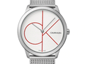  Shop Authentic Calvin Klein Minimal White Dial Silver Mesh Bracelet Watch for Women - K3M52152 - Luxxuri