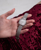  Shop Authentic Guess Tapestry Diamonds Silver Dial Silver Mesh Bracelet Watch for Women - GW0354L1 - Luxxuri