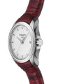  Shop Authentic Tissot Couturier White Dial Red Leather Watch For Women - T035.210.16.011.01 - Luxxuri