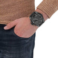  Shop Authentic Diesel Mr Daddy 1.0 Gray Dial Gray Stainless Steel Watch For Men - DZ7247 - Luxxuri