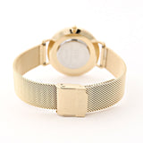  Shop Authentic Daniel Wellington Petite Evergold Black Dial Gold Mesh Strap Watch For Women - DW00100345 - Luxxuri