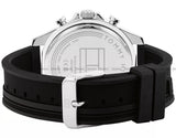  Shop Authentic Tommy Hilfiger Clark Chronograph Black Dial Black Rubber Strap Watch For Men - 1792082 - Luxxuri