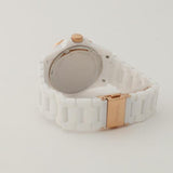  Shop Authentic Fossil FB-01 Analog White Dial White Ceramic Strap Watch for Women - CE1107 - Luxxuri