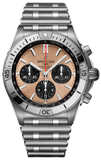  Shop Authentic Breitling Chronomat B01 42 Brown Dial Silver Steel Strap Watch for Men - AB0134101K1A1 - Luxxuri