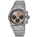  Shop Authentic Breitling Chronomat B01 42 Brown Dial Silver Steel Strap Watch for Men - AB0134101K1A1 - Luxxuri
