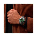 Shop Authentic Breitling Chronomat B01 42 Green Dial Silver Steel Strap Watch for Men - AB0134101L1A1 - Luxxuri