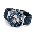  Shop Authentic Breitling Super Chronomat B01 44 Blue Dial Blue Rubber Strap Watch for Men - AB0136161C1S1 - Luxxuri