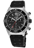  Shop Authentic Breitling Super Chronomat B01 44 Black Dial Black Rubber Strap Watch for Men - AB0136251B2S1 - Luxxuri