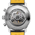 Breitling Navitimer B01 Chronograph 46 Green Dial Black Leather Strap Watch for Men - AB0137241L1P1
