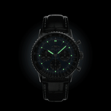  Shop Authentic Breitling Navitimer B01 Chronograph 41 Blue Dial Black Leather Strap Watch for Men - AB0139241C1P1 - Luxxuri