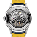 Breitling Premier B01 Chronograph 42 Blue Dial Blue Leather Strap Watch for Men - AB0145171C1P2