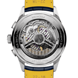  Shop Authentic Breitling Premier B01 Chronograph 42 Blue Dial Blue Leather Strap Watch for Men - AB0145171C1P2 - Luxxuri