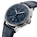 Breitling Premier B01 Chronograph 42 Blue Dial Blue Leather Strap Watch for Men - AB0145171C1P2