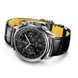  Shop Authentic Breitling Premier B01 Chronograph 42 Black Dial Black Leather Strap Watch for Men - AB0145221B1P1 - Luxxuri