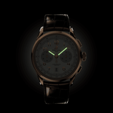  Shop Authentic Breitling Premier B01 Chronograph 42 Beige Dial Brown Leather Strap Watch for Men - AB0145331K1P1 - Luxxuri