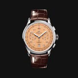  Shop Authentic Breitling Premier B01 Chronograph 42 Beige Dial Brown Leather Strap Watch for Men - AB0145331K1P1 - Luxxuri