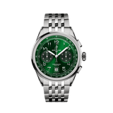 Shop Authentic Breitling Premier B01 Chronograph 42 Green Dial Silver Steel Strap Watch for Men - AB0145371L1A1 - Luxxuri