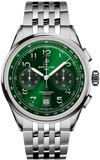  Shop Authentic Breitling Premier B01 Chronograph 42 Green Dial Silver Steel Strap Watch for Men - AB0145371L1A1 - Luxxuri