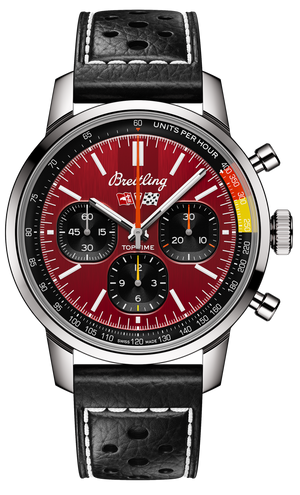  Shop Authentic Breitling Top Time B01 Chevrolet Corvette Red Dial Black Leather Strap Watch for Men - AB01761A1K1X1 - Luxxuri