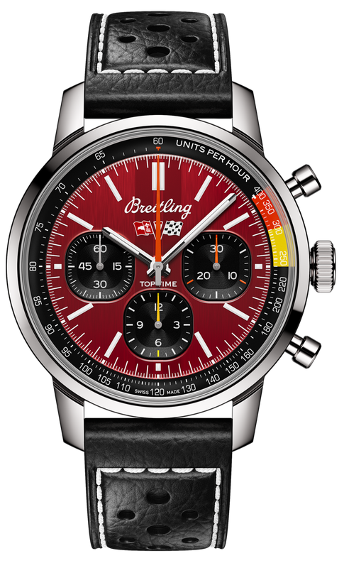  Shop Authentic Breitling Top Time B01 Chevrolet Corvette Red Dial Black Leather Strap Watch for Men - AB01761A1K1X1 - Luxxuri
