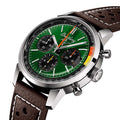  Shop Authentic Breitling Top Time B01 Ford Mustang Green Dial Brown Leather Strap Watch for Men - AB01762A1L1X1 - Luxxuri