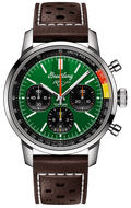  Shop Authentic Breitling Top Time B01 Ford Mustang Green Dial Brown Leather Strap Watch for Men - AB01762A1L1X1 - Luxxuri