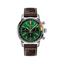  Shop Authentic Breitling Top Time B01 Ford Mustang Green Dial Brown Leather Strap Watch for Men - AB01762A1L1X1 - Luxxuri
