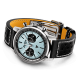  Shop Authentic Breitling Top Time B01 Triumph Blue Dial Black Leather Strap Watch for Men - AB01764A1C1X1 - Luxxuri
