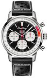  Shop Authentic Breitling Top Time B01 Deus Black Dial Black Leather Strap Watch for Men - AB01765A1B1X1 - Luxxuri