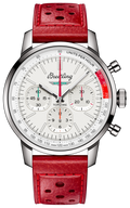  Shop Authentic Breitling Top Time B01 Ford Thunderbird White Dial Red Leather Strap Watch for Men - AB01766A1A1X1 - Luxxuri