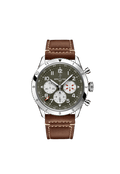  Shop Authentic Breitling Super Avi B04 Chronograph GMT 46 Curtiss Warhawk Green Dial Brown Leather Strap Watch for Men - AB04452A1L1X1 - Luxxuri