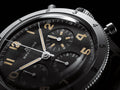  Shop Authentic Breitling Avi Ref. 765 1953 Re-Edition Black Dial Black Leather Strap Watch for Men - AB0920131B1X1 - Luxxuri