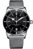  Shop Authentic Breitling Superocean Heritage B20 Automatic 42 Black Dial Silver Mesh Bracelet Watch for Men - AB2010121B1A1 - Luxxuri