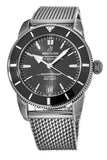  Shop Authentic Breitling Superocean Heritage B20 Automatic 42 Black Dial Silver Mesh Bracelet Watch for Men - AB2010121B1A1 - Luxxuri