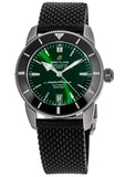  Shop Authentic Breitling Superocean Heritage B20 Automatic 42 Green Dial Black Mesh Bracelet Watch for Women - AB2010121L1S1 - Luxxuri