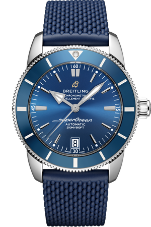  Shop Authentic Breitling Superocean Heritage B20 Automatic 42 Blue Dial Blue Mesh Bracelet Watch for Men - AB2010161C1S1 - Luxxuri